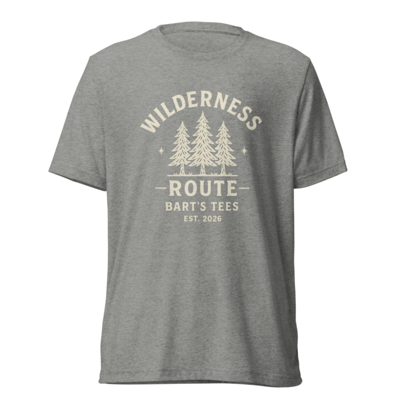 Wilderness Route | Premium Triblend Tee