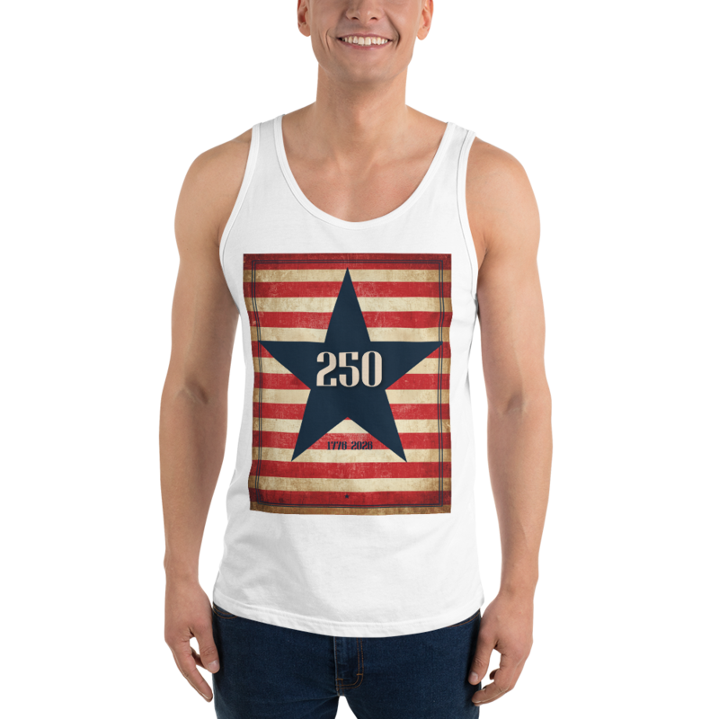 250th anniversary graphic with vintage flair | Summer Tank
