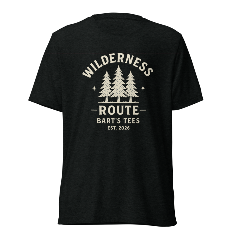 Wilderness Route | Premium Triblend Tee