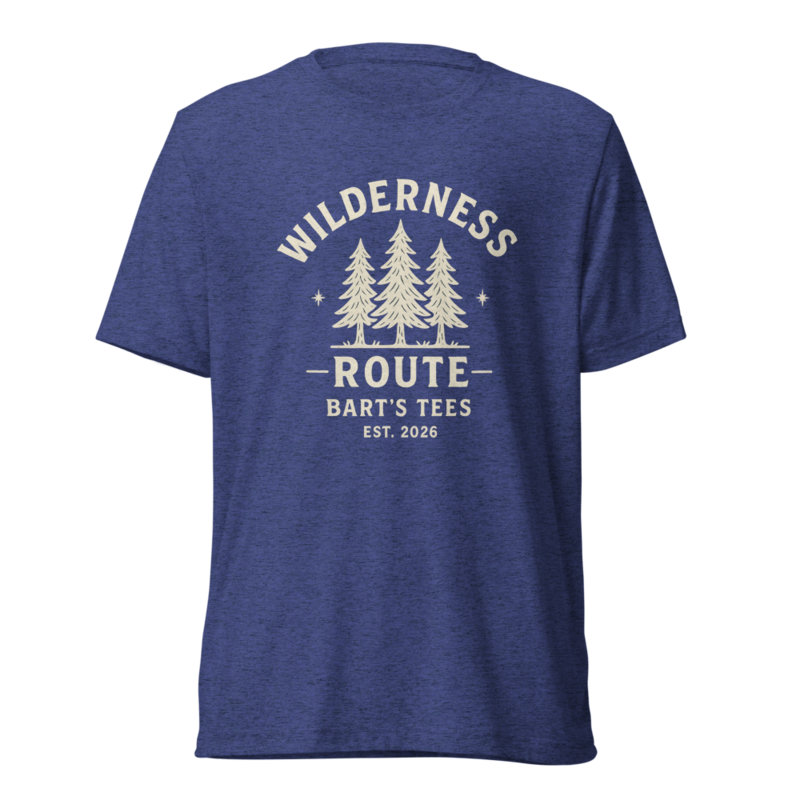 Wilderness Route | Premium Triblend Tee