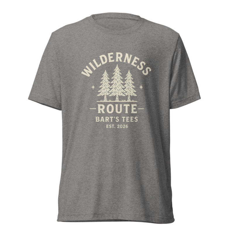 Wilderness Route | Premium Triblend Tee